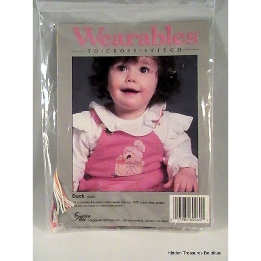 "Duck" Wearables to Cross Stitch by Golden Bee Inc. #60260